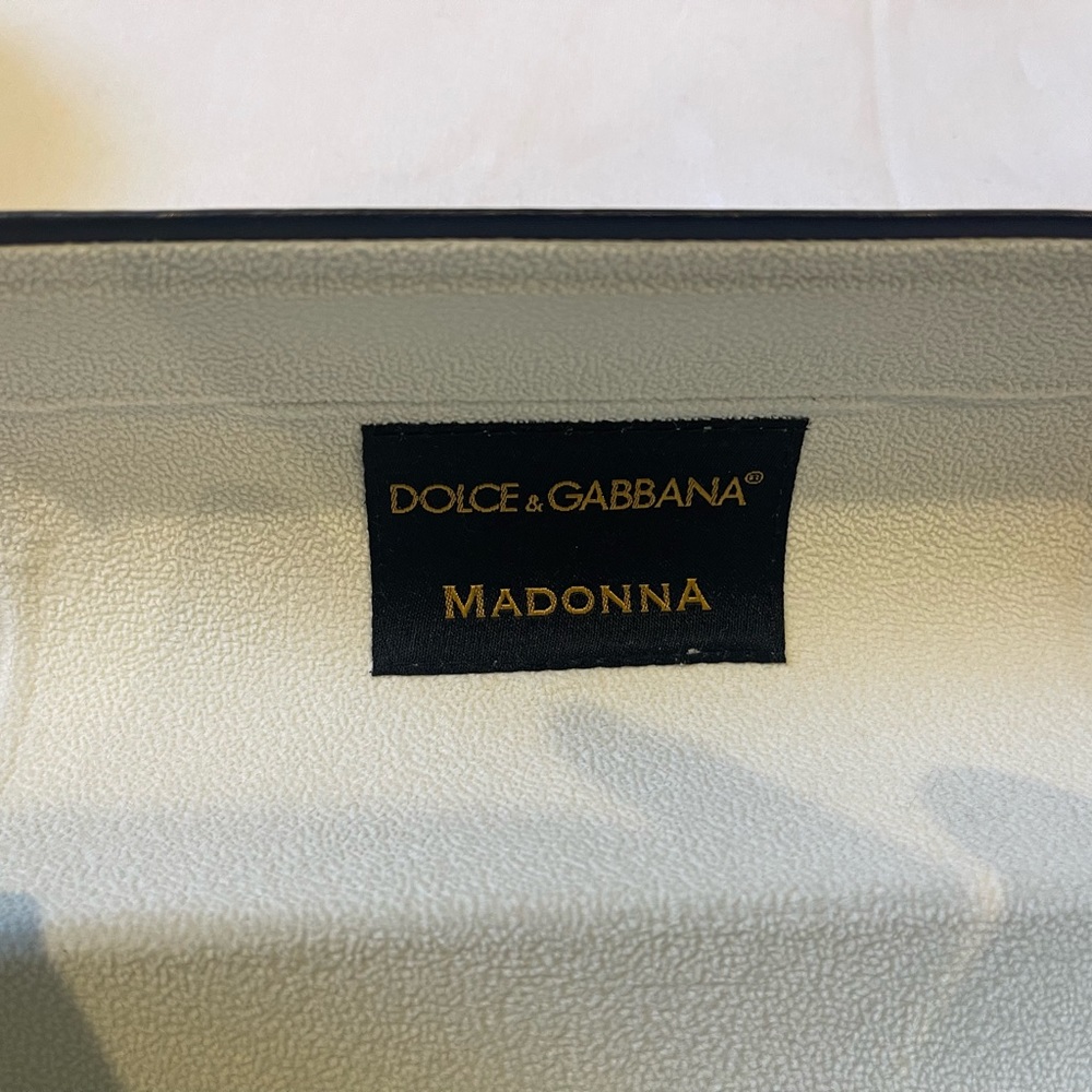 Dolce & Gabbana Madonna Black Sunglasses - Picture 3 of 10